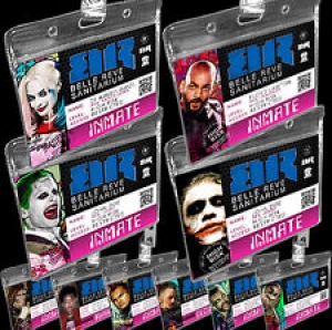 Belle Reve Suicide Squad Deadshot Harley Quinn Halloween Costume Joker Badge ID Review