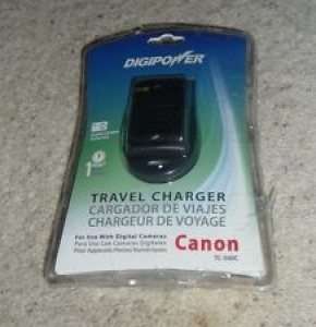 New DigiPower Travel Battery Charger for Canon Digital Cameras 100V-240V TC-500C Review