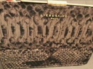 NWT Tablet Cover Ipad  LIEBESKIND CROC SNAKE PRINT GENUINE LEATHER  9.5 X7 Review