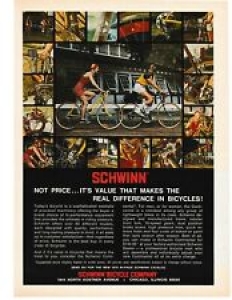 1975 VINTAGE PRINT AD – SCHWINN BICYCLE CO. – COUPLE RIDING IN THE COUNTRY Review