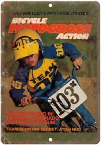 10″x7″ Metal Sign Bcicyle Motocross Action BMX – Vintage Look Reproduction B35 Review