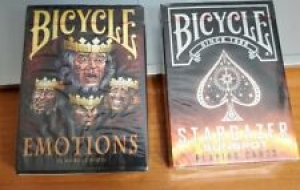 Bicycle Playing Cards (New!!) Stargazer, Emotions Review