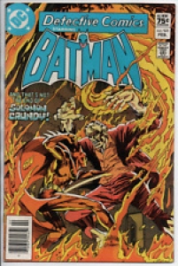 Detective Comics #523 Batman First Killer Croc appearance FN- Canadian Price var Review