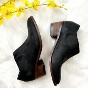 Wolverine Alice black leather ankle boots booties sz 5.5 Review