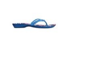 CROCS Isabella Graphic Flip 204196 Womens Flops Blue With Sole Multi Fantasy Review