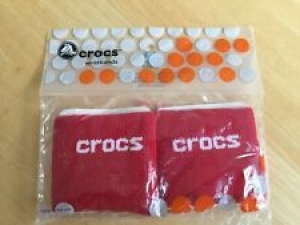 Crocs Wristbands – 3″ – Red and White – Factory Sealed   Review