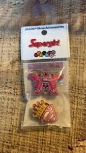 Authentic Crocs Jibbitz Shoe Charms Pack Of Two SuperGirl Review