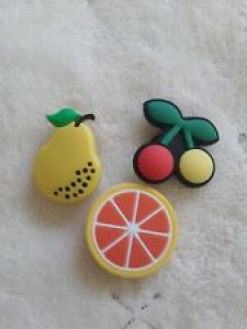 FRUITY 3 pc lot Shoe Charms for Crocs Bracelet Charms Hair Crafts Review