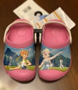 Crocs Frozen Fever Clog Party Pink/Oyster, Size C4/5 Review