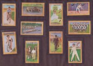 1923 Tobacco Sports CHAMPS, Wimbledon, Fiat Racing, Bicycles GALLAHER’S SMOKES Review