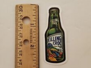 Skateboard Funny Spoof Food Brand Themed Killing Croc Sticker Decal Review