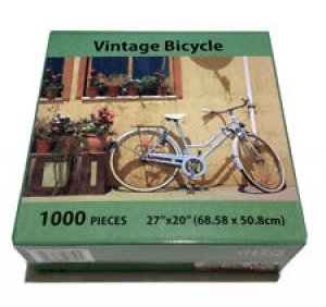New Vintage Bicycle Puzzle Passion Mate 1000 Piece Landscape Series Review