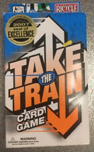 Bicycle Card Game “Take The Train” for 2-6 Players Ages 7+ incl 100 Fare Tokens  Review