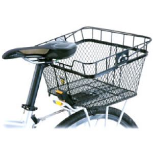 MTX Rear Bicycle Basket Bike Storage Shopping Carrier Carry Handle Mount Metal Review