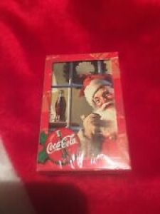 New Bicycle Santa Christmas Coca-Cola Brand playing cards (plastic sealed).. Review