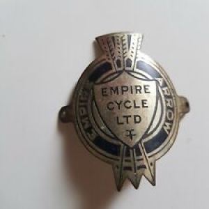 VINTAGE BICYCLE – Empire CYCLE – ARROW HEAD BADGE NAME PLATE – metal  Review