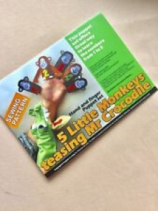 Sewing FELT pattern 5 Little Monkeys Teasing Mr Croc  – Booklet – Croc Monkeys Review
