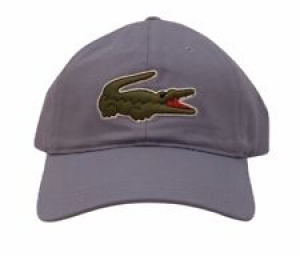 Lacoste Men’s Classic Large Croc Logo Cap with Leather Strap Purple Color Review