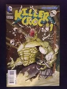DC Batman and Robin, Vol. 2 # 23.4 (1st Print) Killer Croc 2D Regular Cover Review