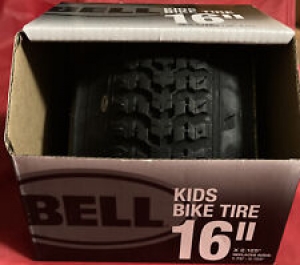 BELL KIDS BIKE TIRE 16” X 2.125” Bicycle, Black, Fits 1.75”-2.125” Review