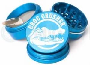 Croc Crusher – 4 Piece Herb Grinder – 2.2” Standard Size – Turquoise  Review