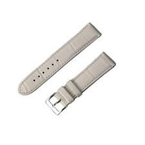 PREMIUM ITALIAN LEATHER WATCH BAND STRAP WHITE CROC CHOICE OF WIDTHS NEW Review