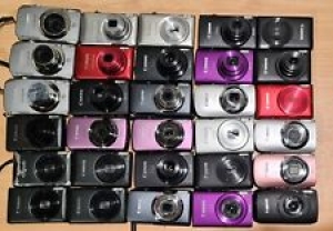 Lot 5x Canon IXUS series 110,200,210 IS Digital Cameras – READ! #13 Review