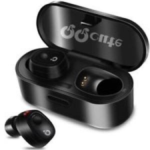Bluetooth Headphones, Wireless Earbuds with Charging Case Bulit-in Mic Headset Review