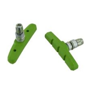 Bike Bicycle 70mm Brake Shoes W/Nut Green Review