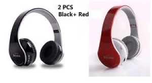 2 Pcs Wireless Stereo Bluetooth Headphones for Mobile Cell Phone Laptop Tablet Review