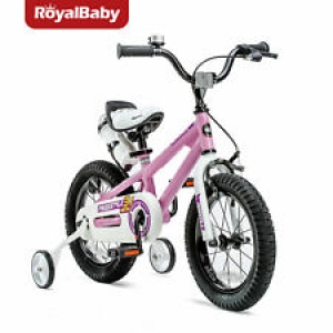 RoyalBaby Kids Bike Boys Girls Freestyle Bike 16 Inch with Training Wheels Pink Review