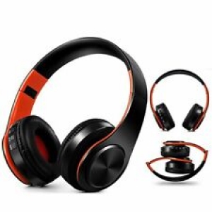 Wireless Bluetooth Headphones Stereo Foldable Audio MP3 Headset With Music Mic Review