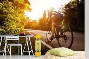 3D Bicycle Sunshine G457 Transport Wallpaper Mural Self-adhesive Removable Wendy Review