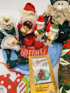 lot of vintage christmas decorations   Review