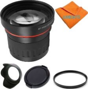 58MM 2.2X ZOOM LENS +ACCESSORIES FOR CANON EF‑S-18mm‑55mm T1 T2 T3 T4 T5 T3I T6 Review