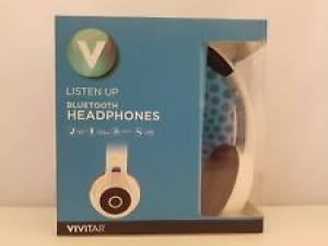 Vivitar Listen Up Bluetooth Headphones | Over Ear | WHITE | VM14235-WHT | NEW Review