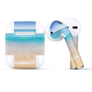 Skins Wraps compatible for Apple Airpods  Bahamas Beach Review