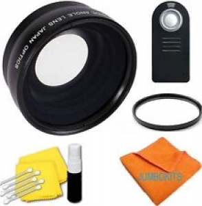 Wide Angle Macro Lens +UV FILTER +REMOTE For Canon REBEL EOS T3 T2 T5 T5I XT T1 Review