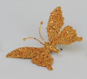 Clip-On Butterfly’s 18cm Christmas Decorations Copper Pack x6 Review