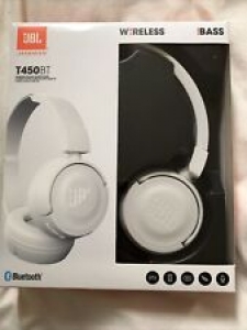 JBL T450BT Wireless Bluetooth Headphones – White – Brand New Unopened Review