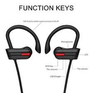 Wireless Headphones Bluetooth Headphones In Ear Sports Headphones IPX7 Waterproo Review