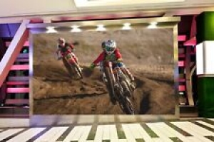 3D Bicycle Racing T079 Transport Wallpaper Mural Self-adhesive Removable Sunday Review