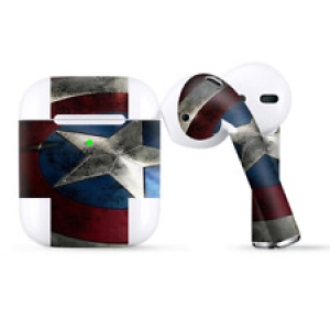 Skins Wraps compatible for Apple Airpods  America Sheild Review