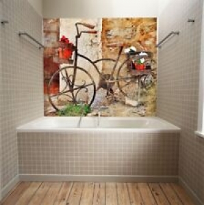 3D Bicycle Brick 689 Wall Paper Wall Print Decal Deco Indoor Wall Mural CA Review