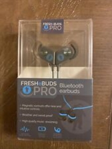 FRESHeBUDS Pro Bluetooth Headphones New in Package Weather and Sweatproof Review