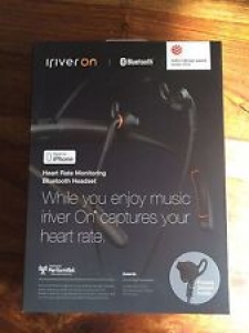 NEW iRiver On Heart Rate Monitor Bluetooth Headphones for iPhone IF-M100 Review