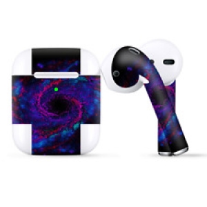 Skins Wraps compatible for Apple Airpods  Galaxy Wormhole Space Review