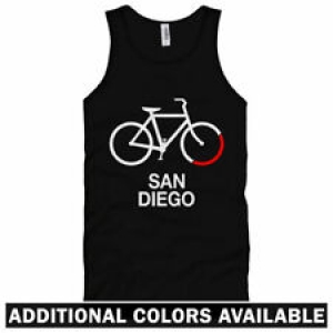 Bike San Diego Unisex Tank Top – Men Women XS-2X  Bicycle Cycling Padres Cyclist Review