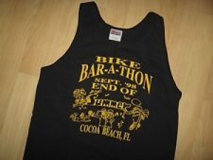 1998 Florida Tank Top – Cocoa Beach Bicycle Bike Bar-A-Thon Surf Muscle Shirt M Review