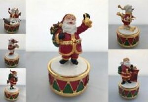 Father Christmas Decorations Musical Figurine Ornament Snowman Santa Xmas Gift Review